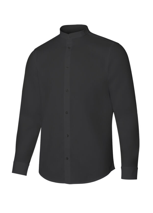 CAMISA DE CUELLO MAO HOMBRE M/L
