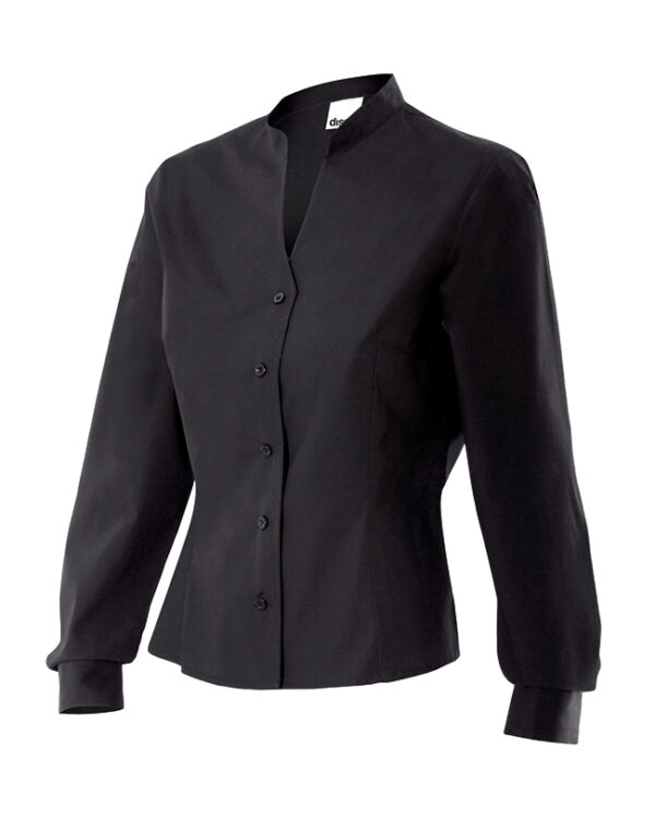 CAMISA DE CUELLO MAO MUJER M/L